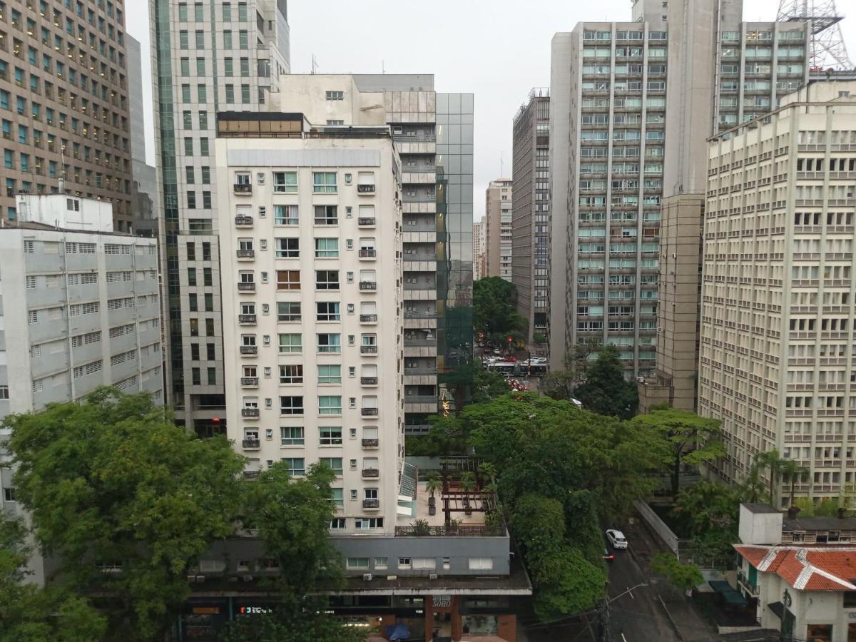 Flat Particular Em Hotel 4 Estrelas Av Paulista Sao Paulo Bagian luar foto