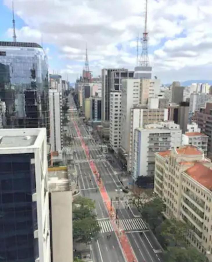 Flat Particular Em Hotel 4 Estrelas Av Paulista Sao Paulo Bagian luar foto