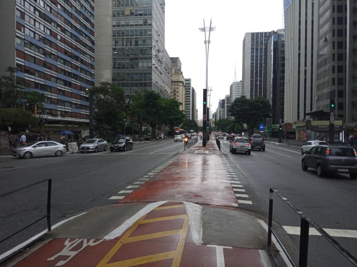 Flat Particular Em Hotel 4 Estrelas Av Paulista Sao Paulo Bagian luar foto