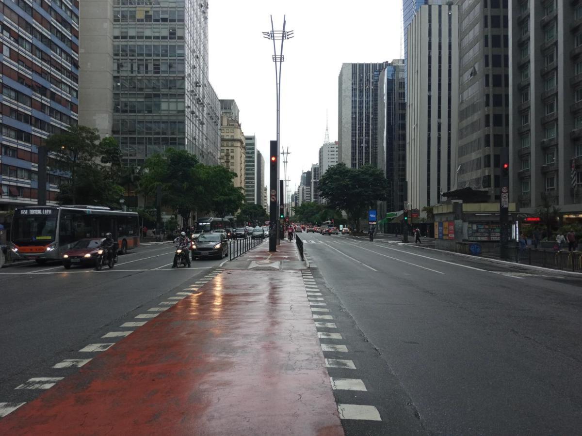 Flat Particular Em Hotel 4 Estrelas Av Paulista Sao Paulo Bagian luar foto